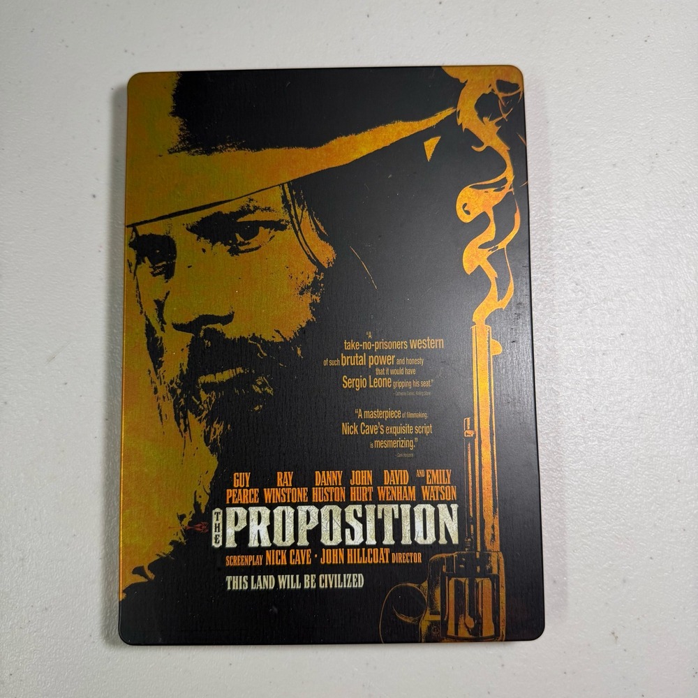 The Proposition Steelbook DVD Guy Pearce‎ Nick Cave Australian Western Movie